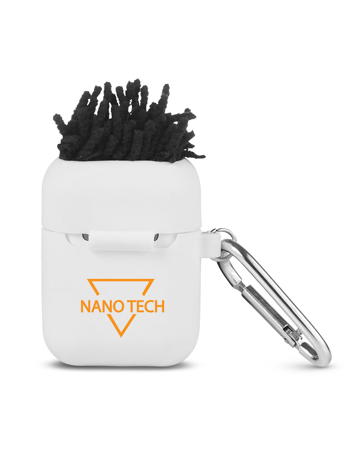 Silicone Earbud Case With Carabiner 1