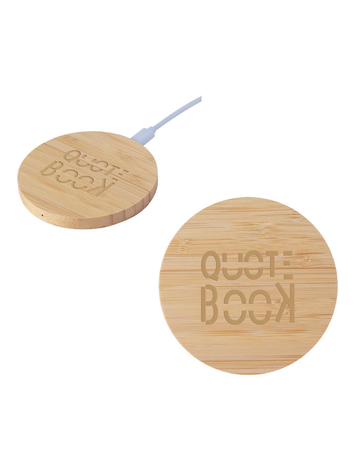 Bamboo 15W Wireless Charging Pad 8