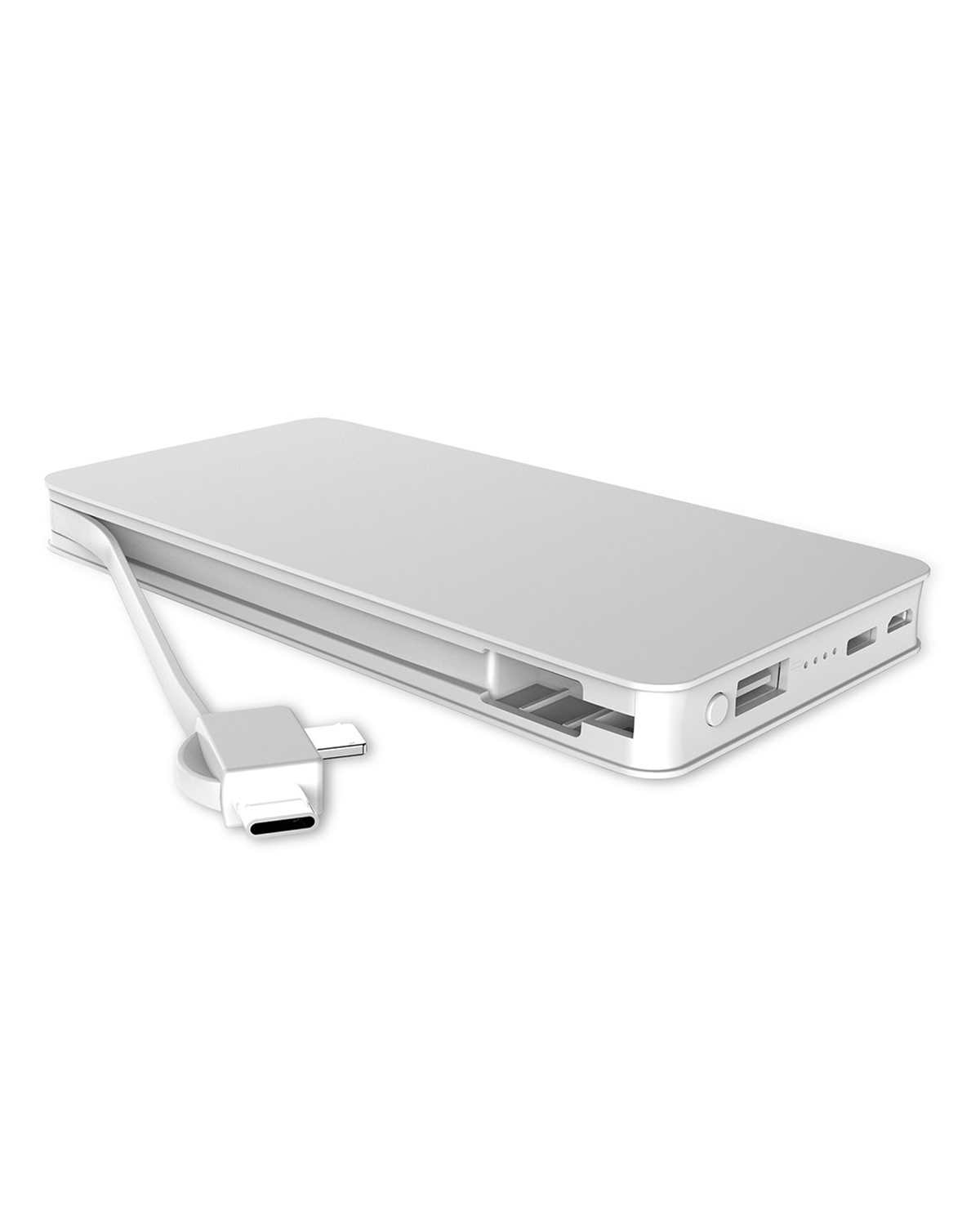 Trio Power Bank Wireless Charging Pad with 3-in-1 Cable 5