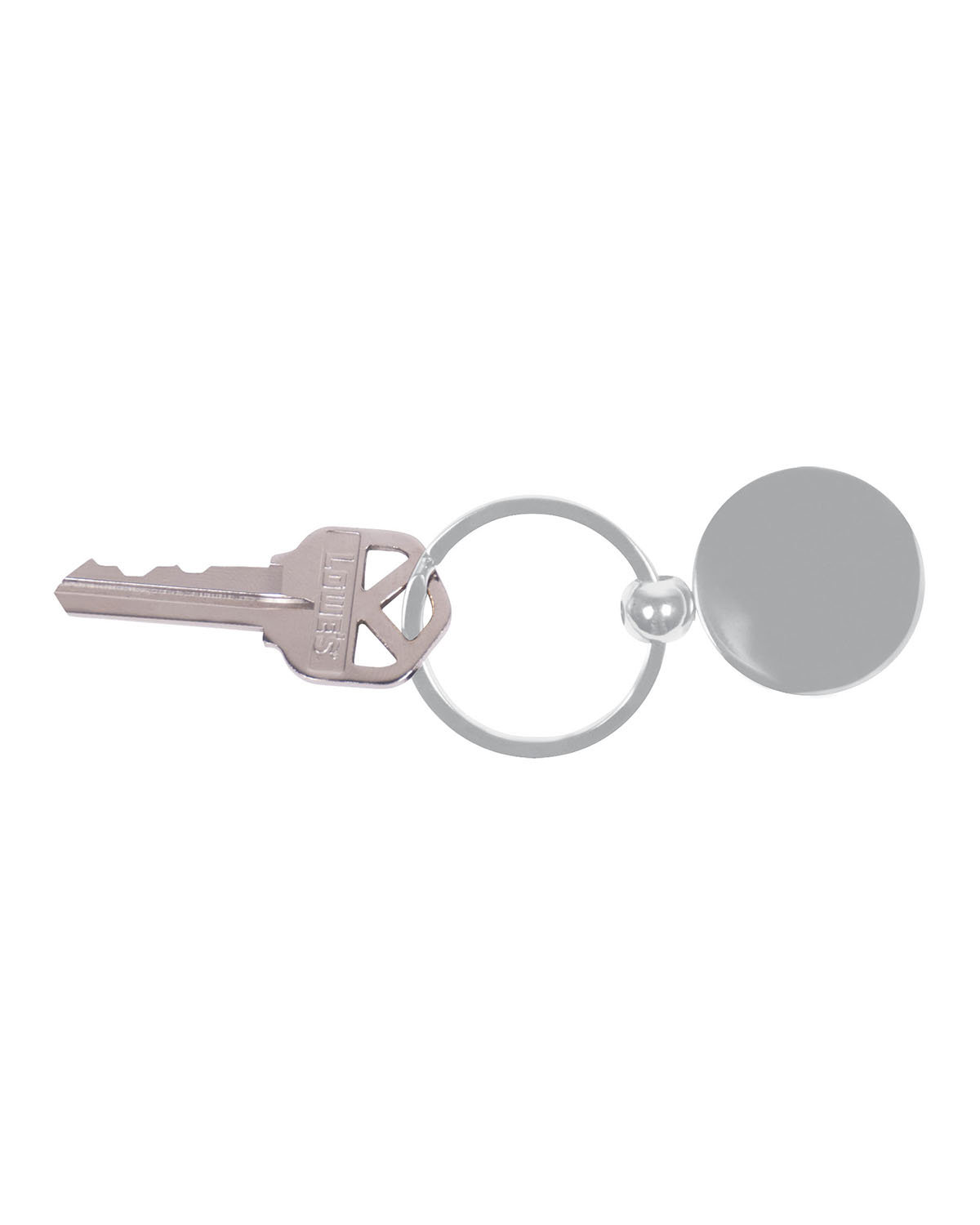 Round Metal Keychain 4