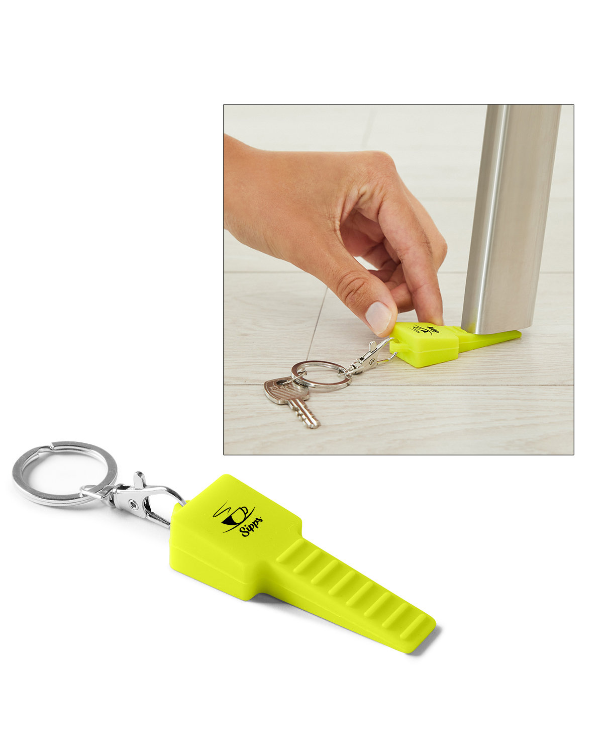 Wobble No More Table Wedge Keychain 9