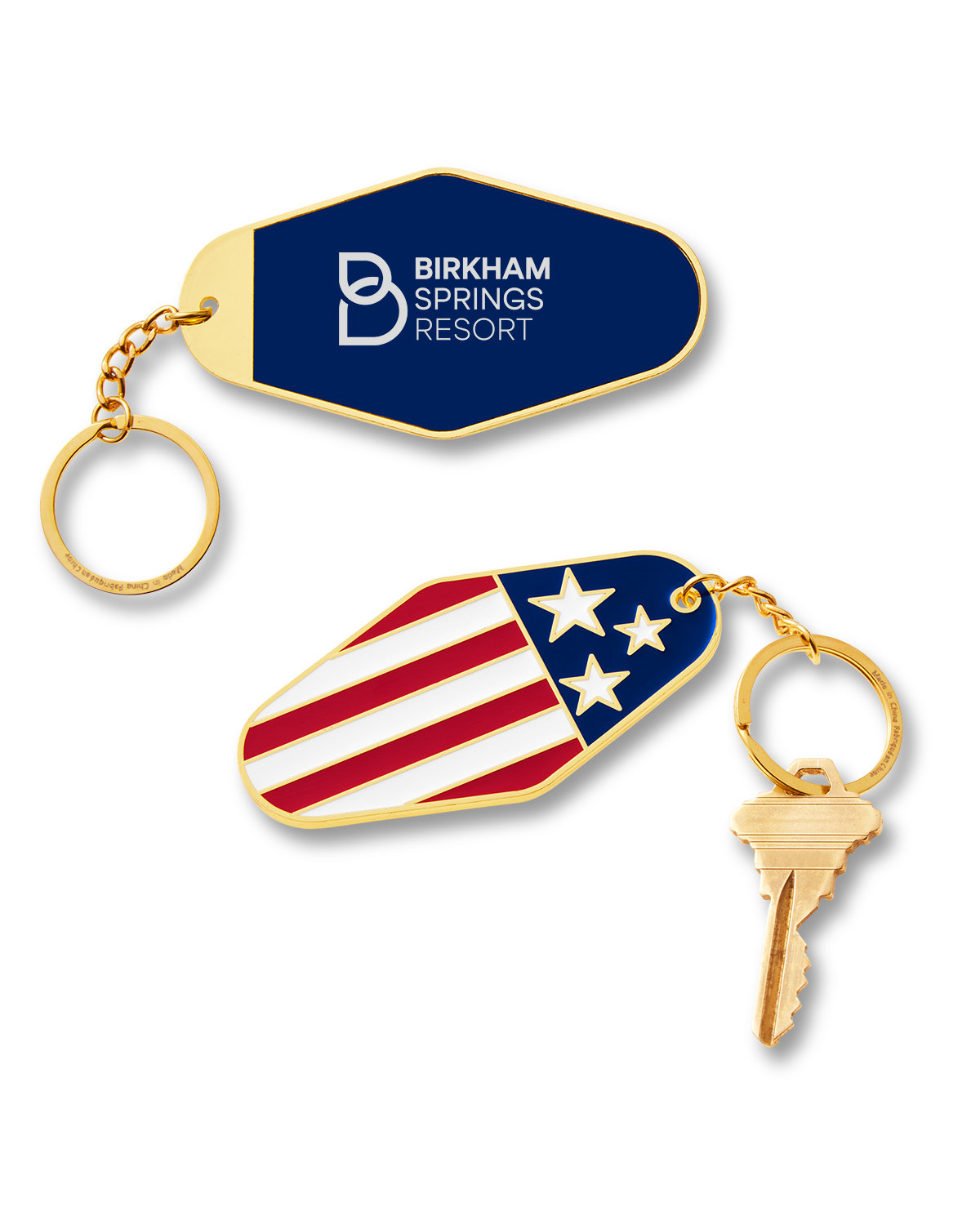 USA Patriotic Metal Keychain 6