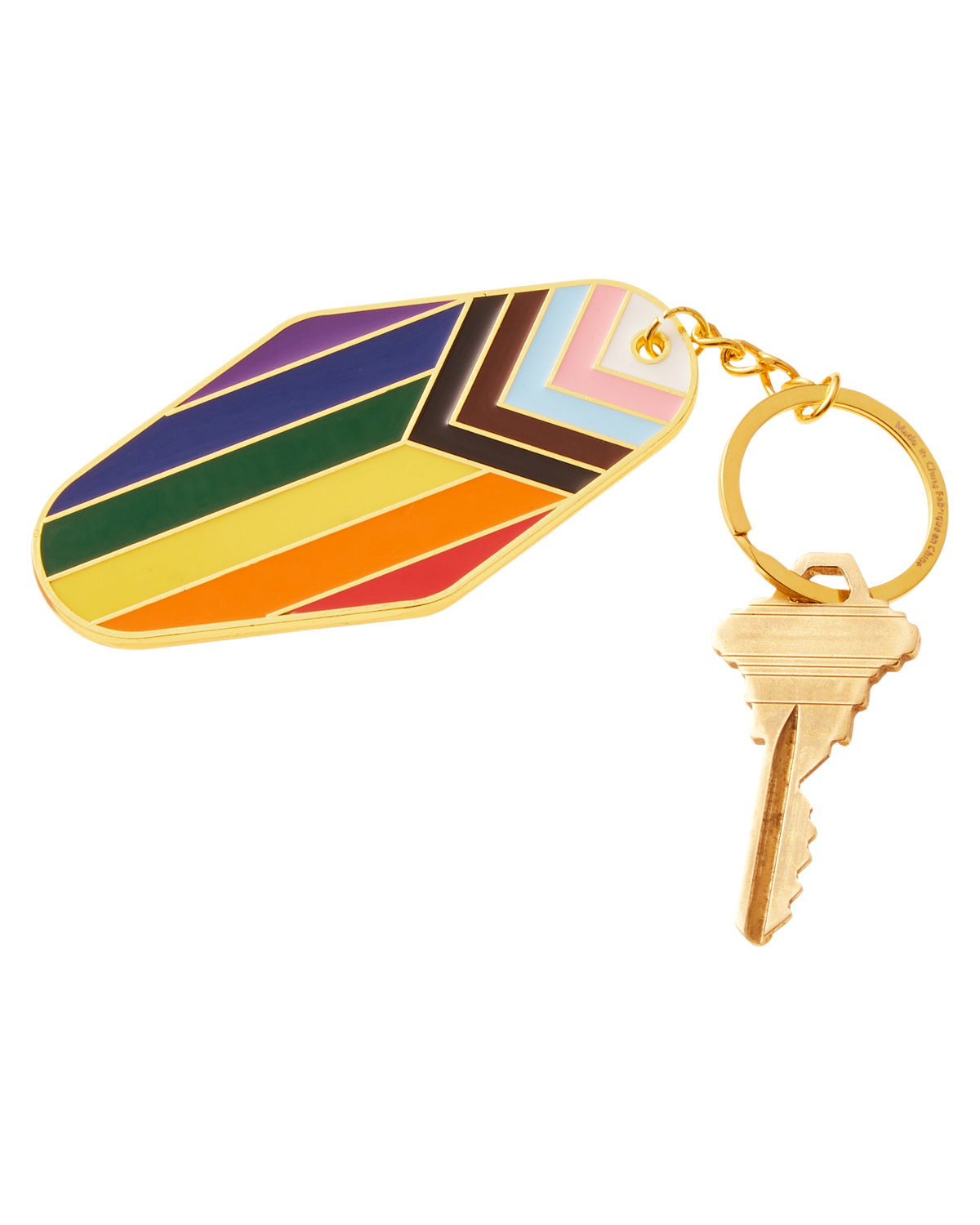 Rainbow Pride LGBTQ+ Metal Keychain 5