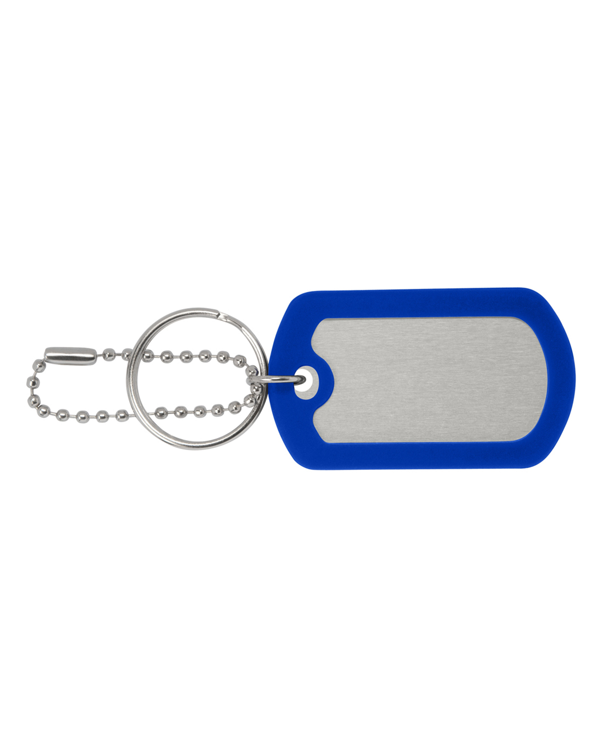 Ball Chain Dog Tag Keychain 11