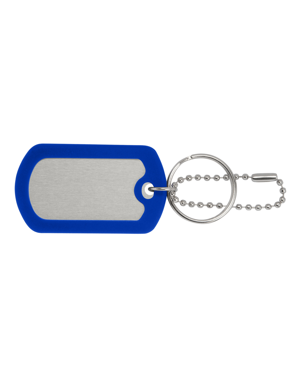 Ball Chain Dog Tag Keychain 22