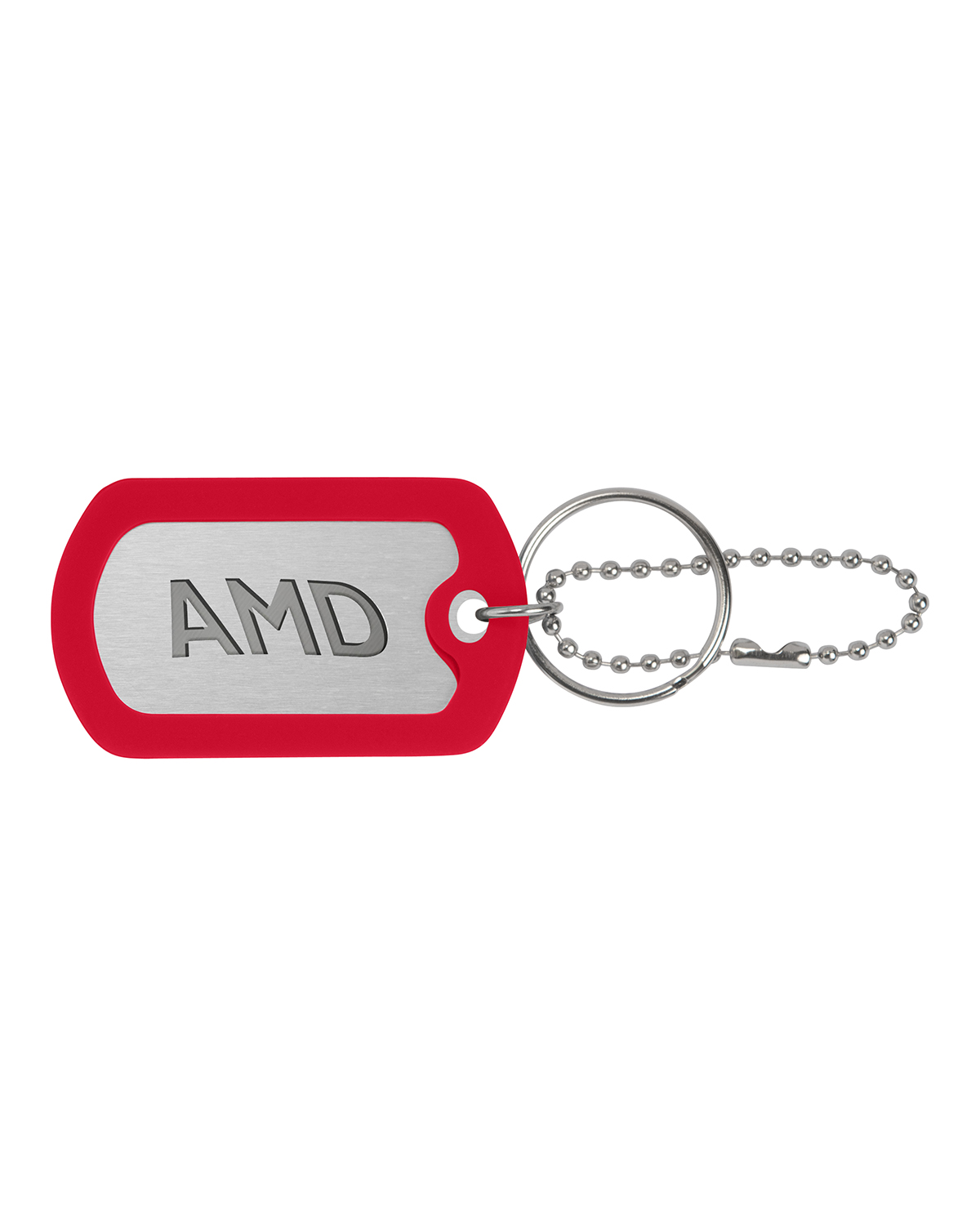 Ball Chain Dog Tag Keychain 18