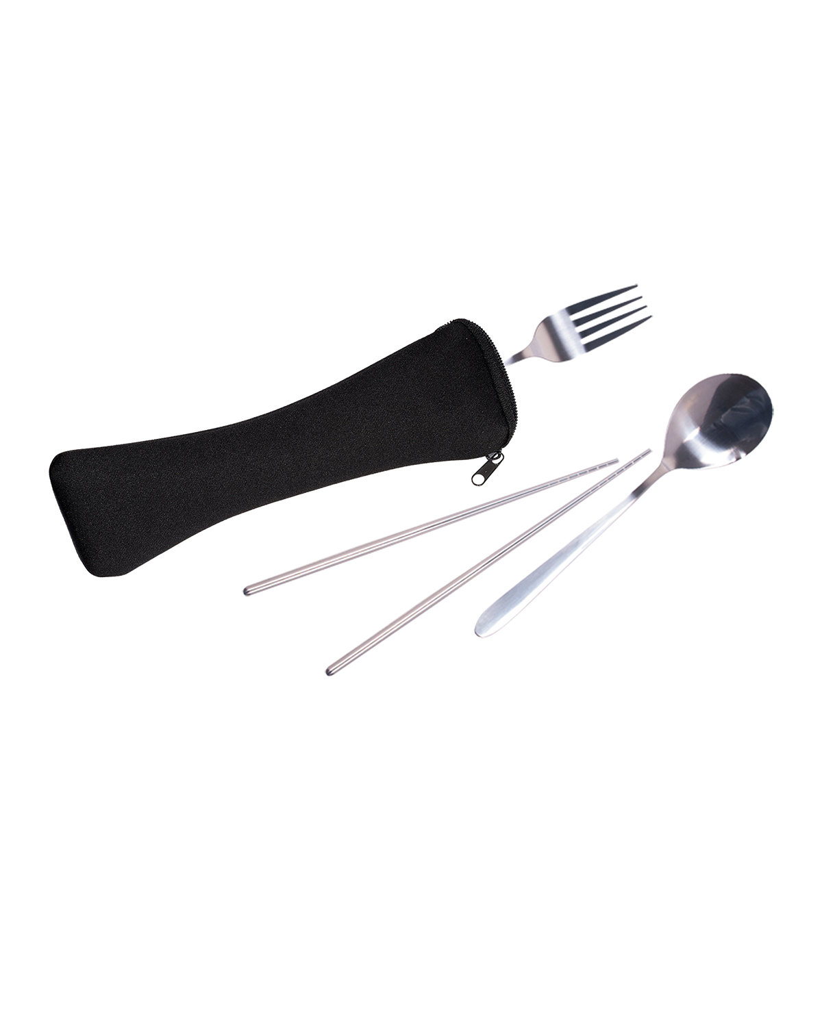 Travel Cutlery Set In Zip Pouch 9