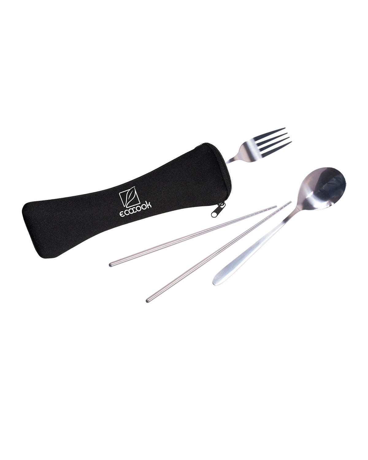 Travel Cutlery Set In Zip Pouch 12