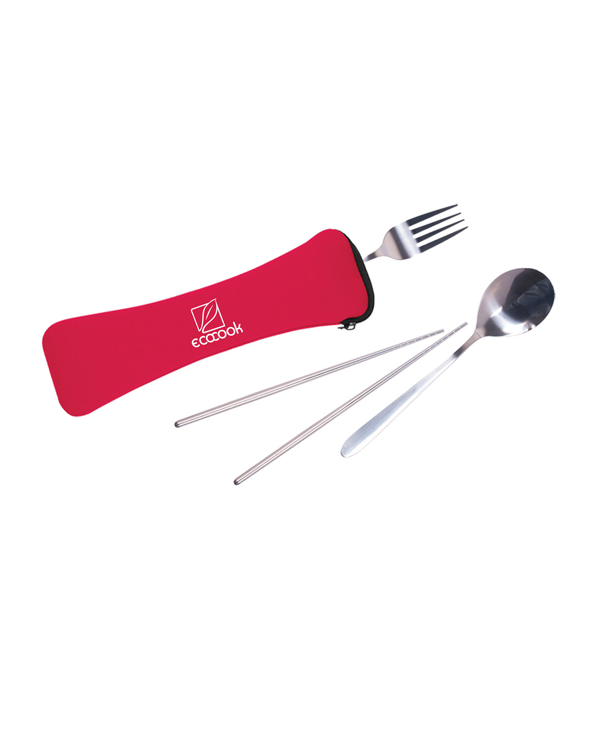 Travel Cutlery Set In Zip Pouch 8