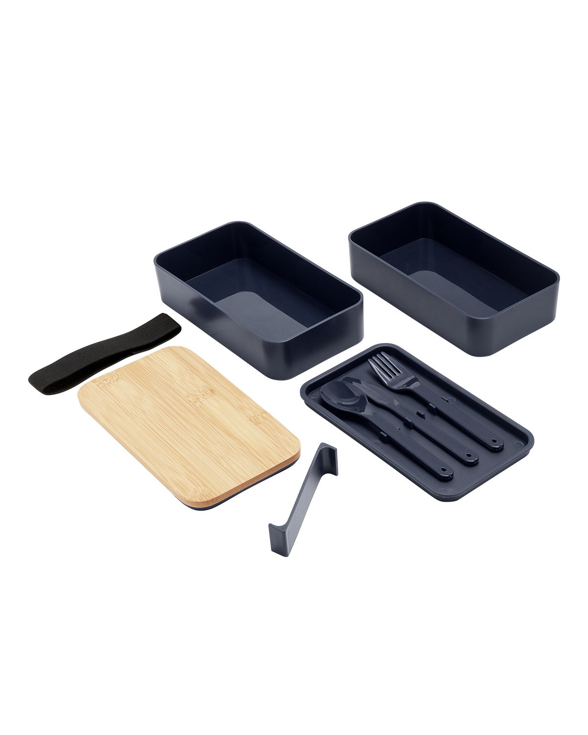 Bamboo Stackable Bento Box 5