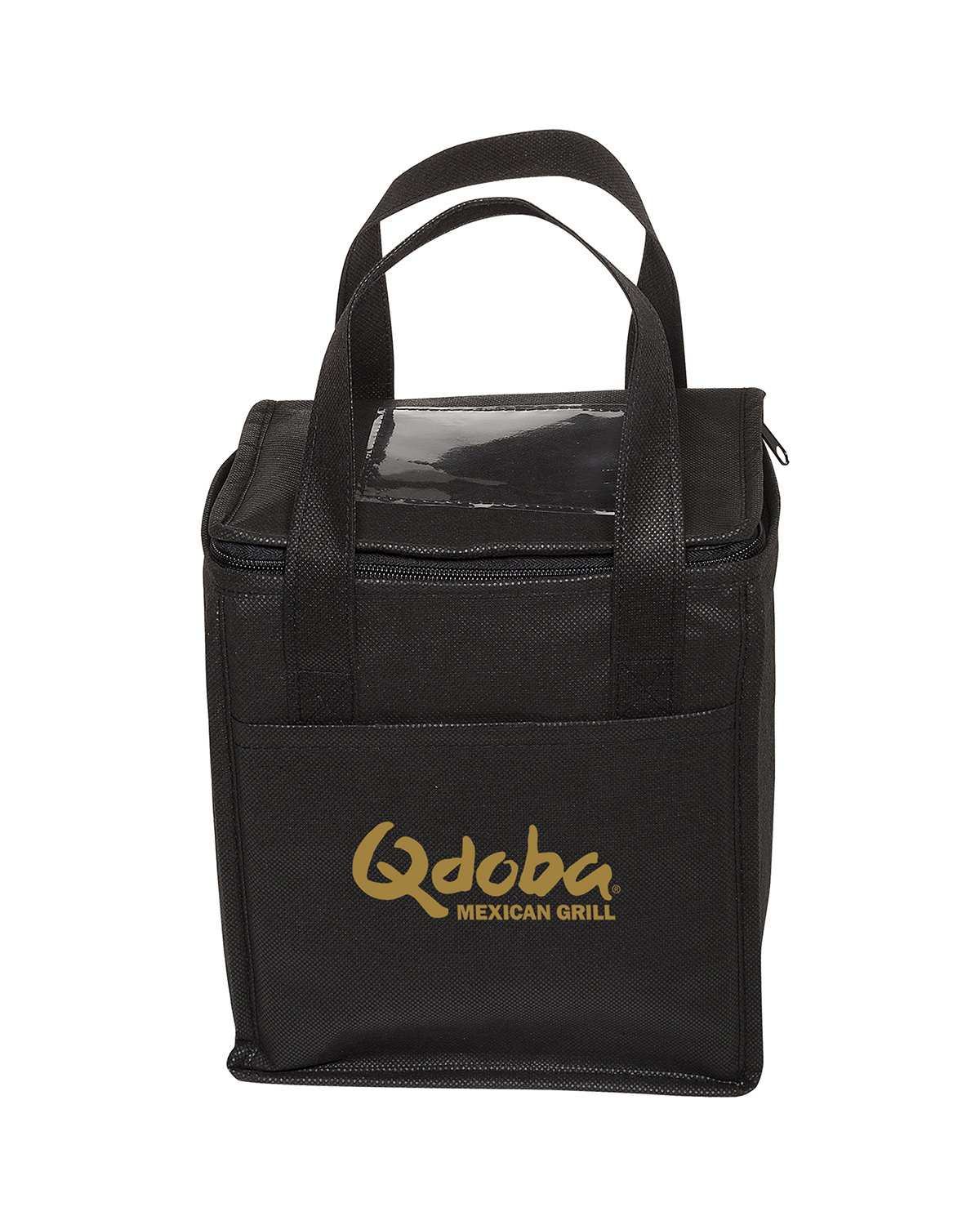 Non-Woven Cubic Lunch Cooler Bag With ID Slot 16