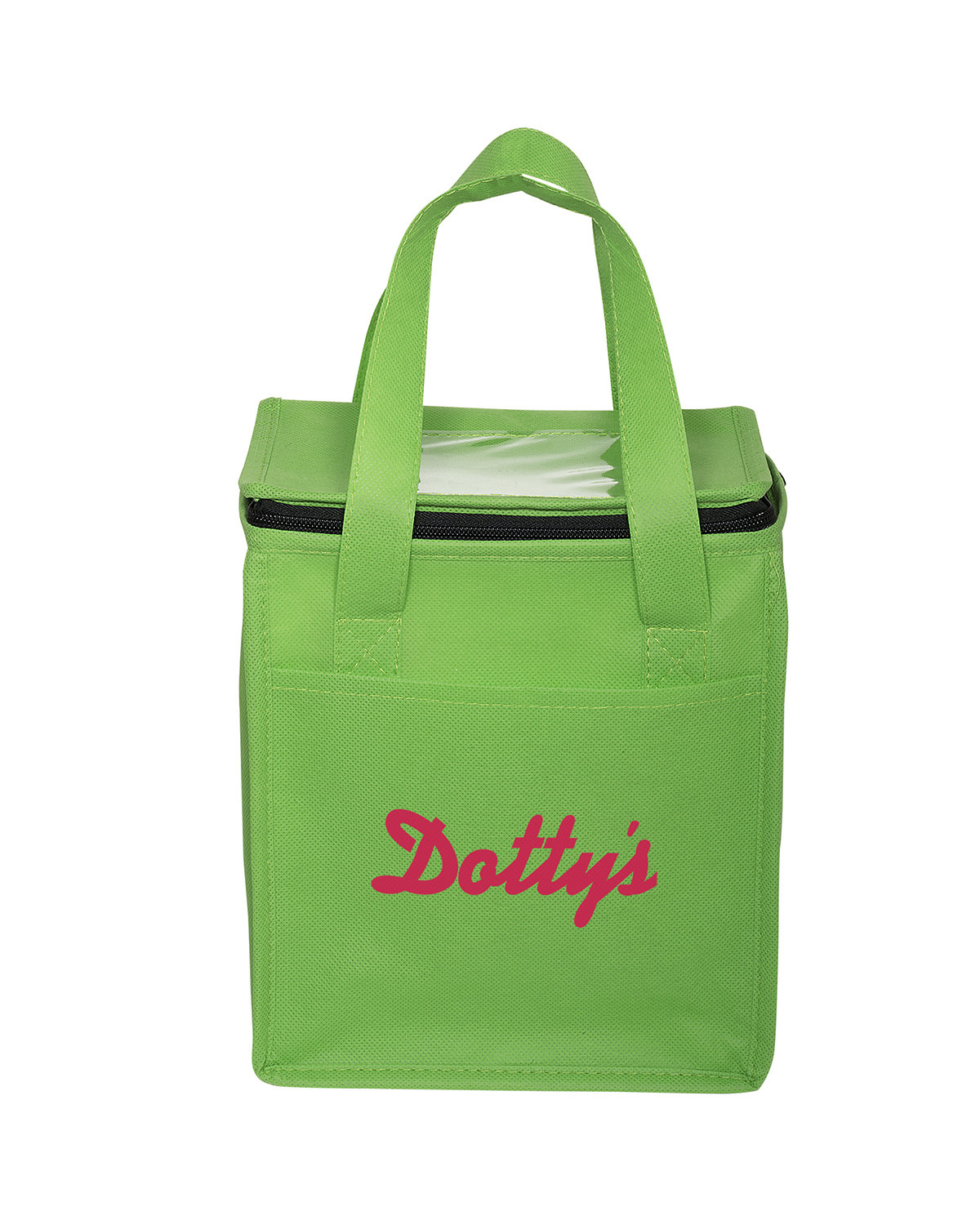 Non-Woven Cubic Lunch Cooler Bag With ID Slot 19
