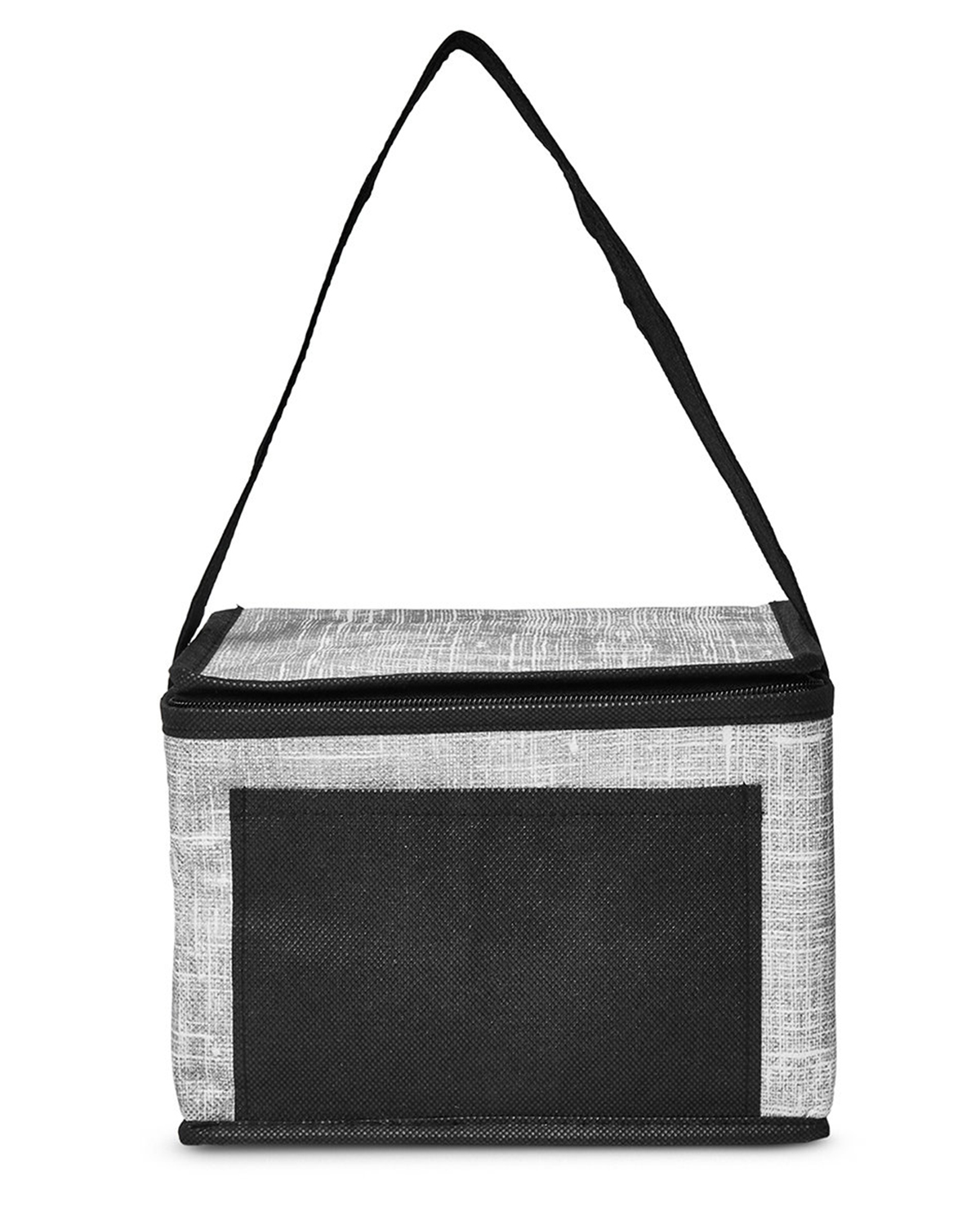 Denim Pattern Non-Woven 6-Pack Lunch Cooler Bag. 19