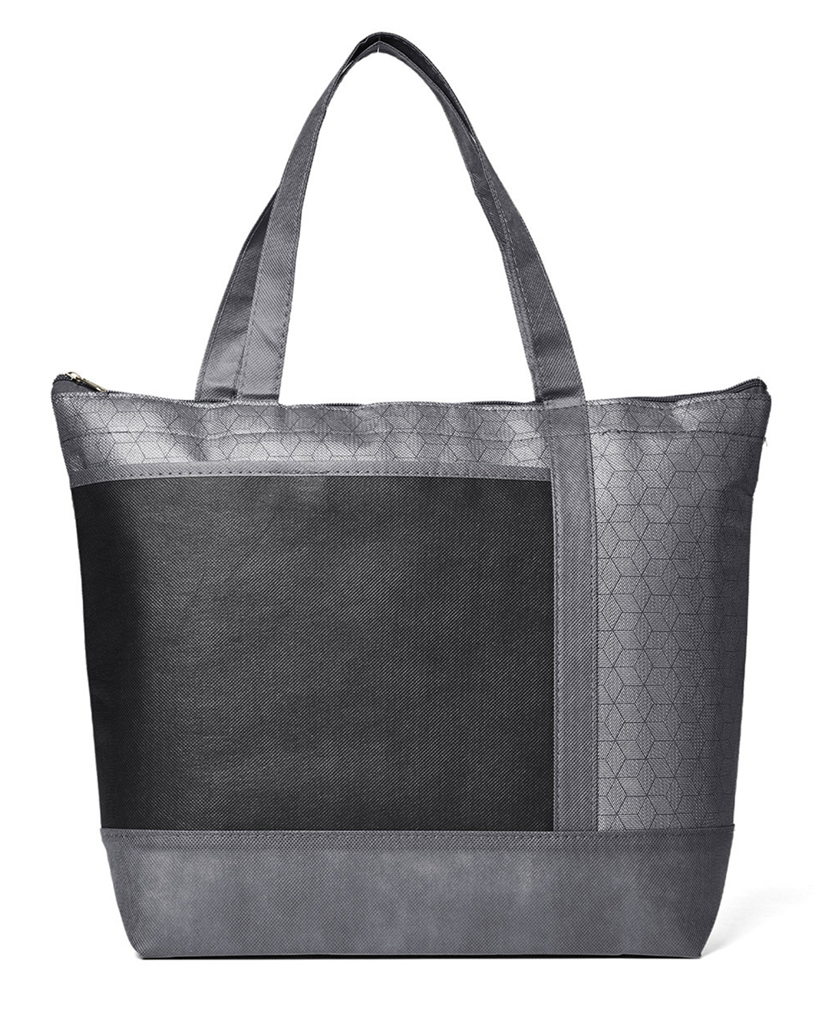 Hexagon Pattern Non-Woven Cooler Tote Bag 6