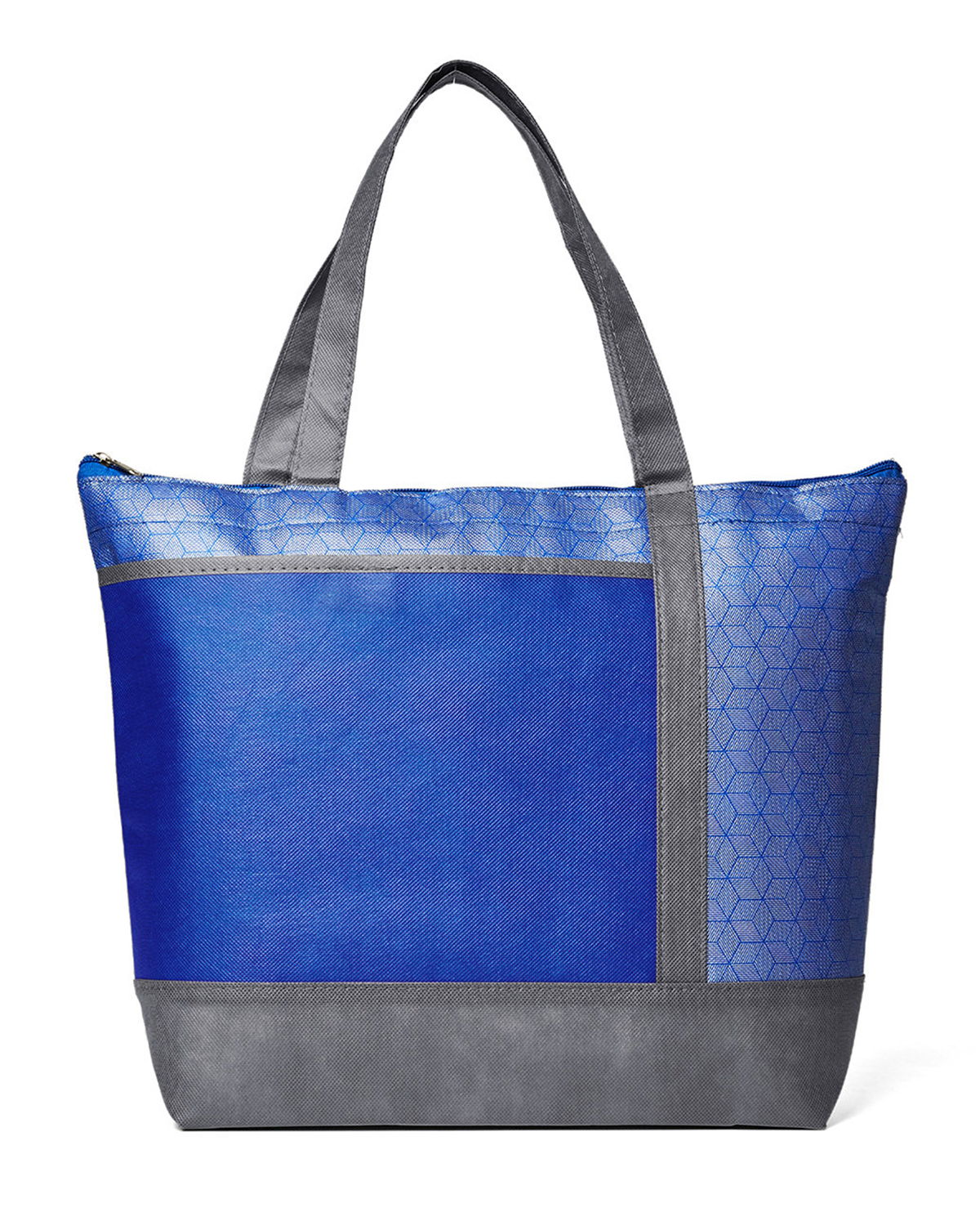 Hexagon Pattern Non-Woven Cooler Tote Bag 5