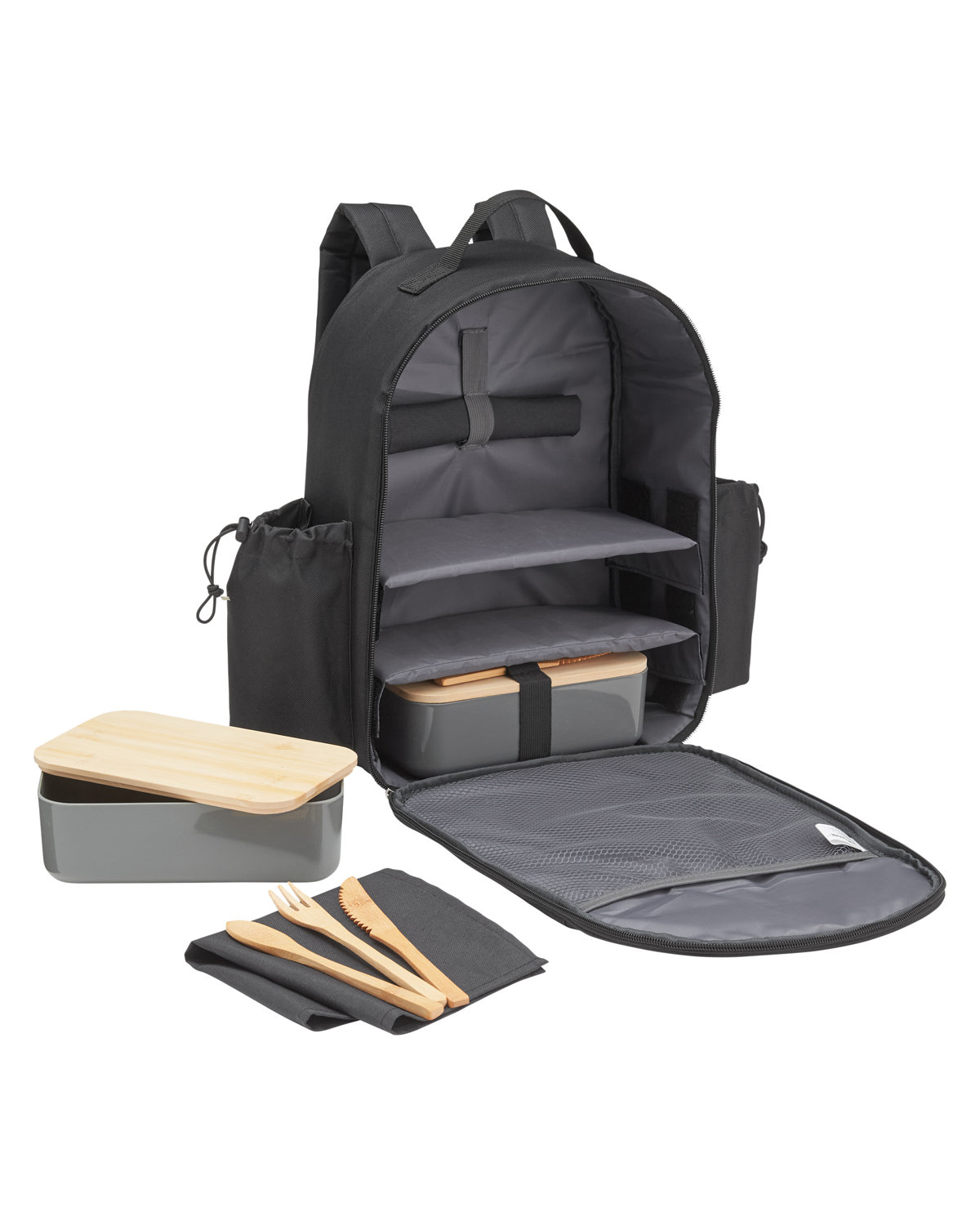 Eco Friendly Bento Picnic Set Backpack 10