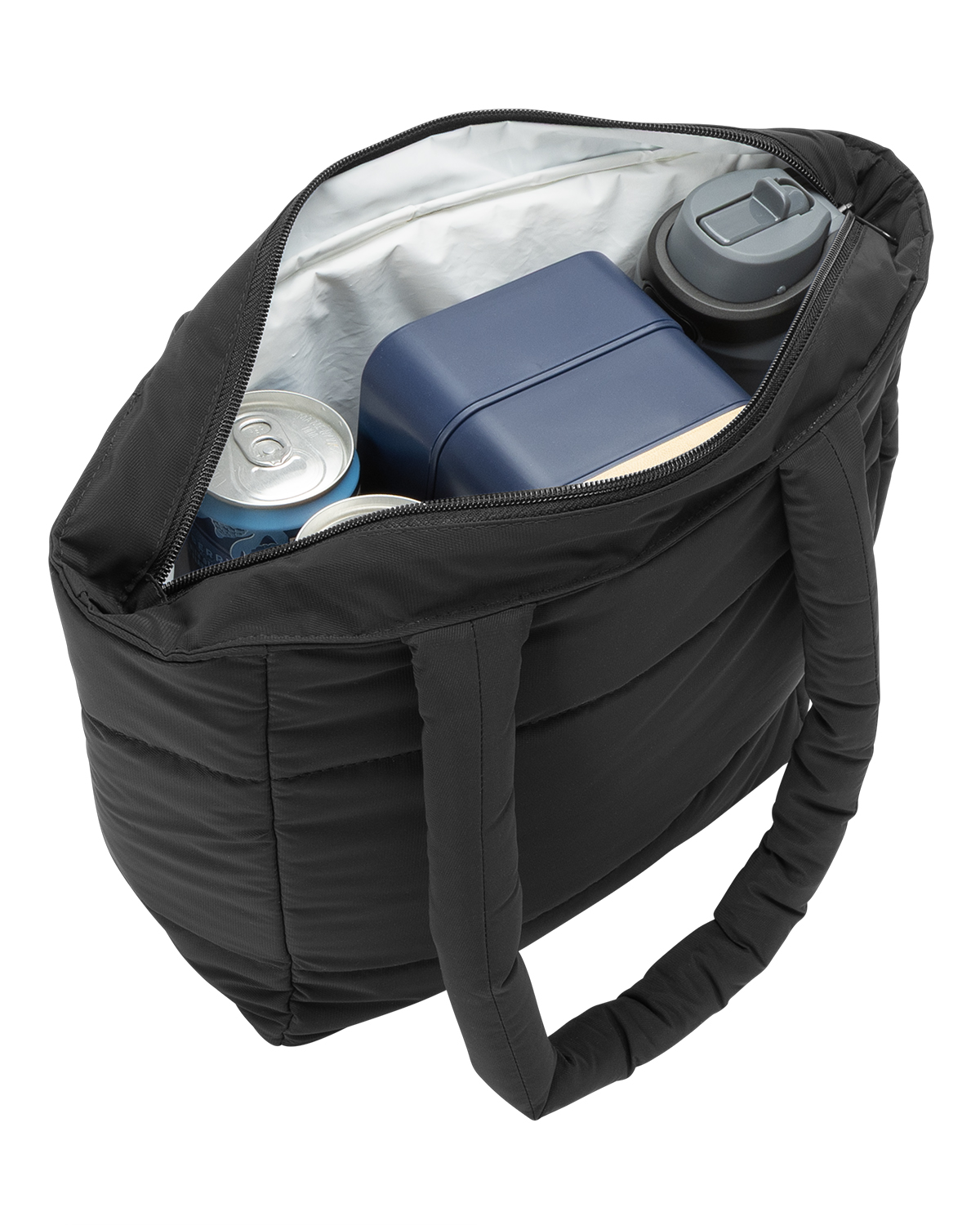 Eco Friendly Quilted Lunch Cooler Tote Bag 9