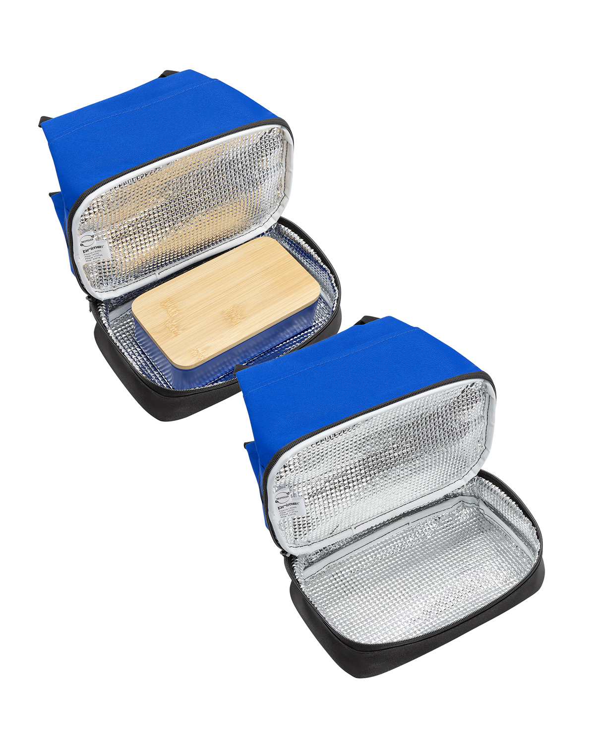 Eco Friendly Two Compartment Lunch Cooler Tote Bag 20