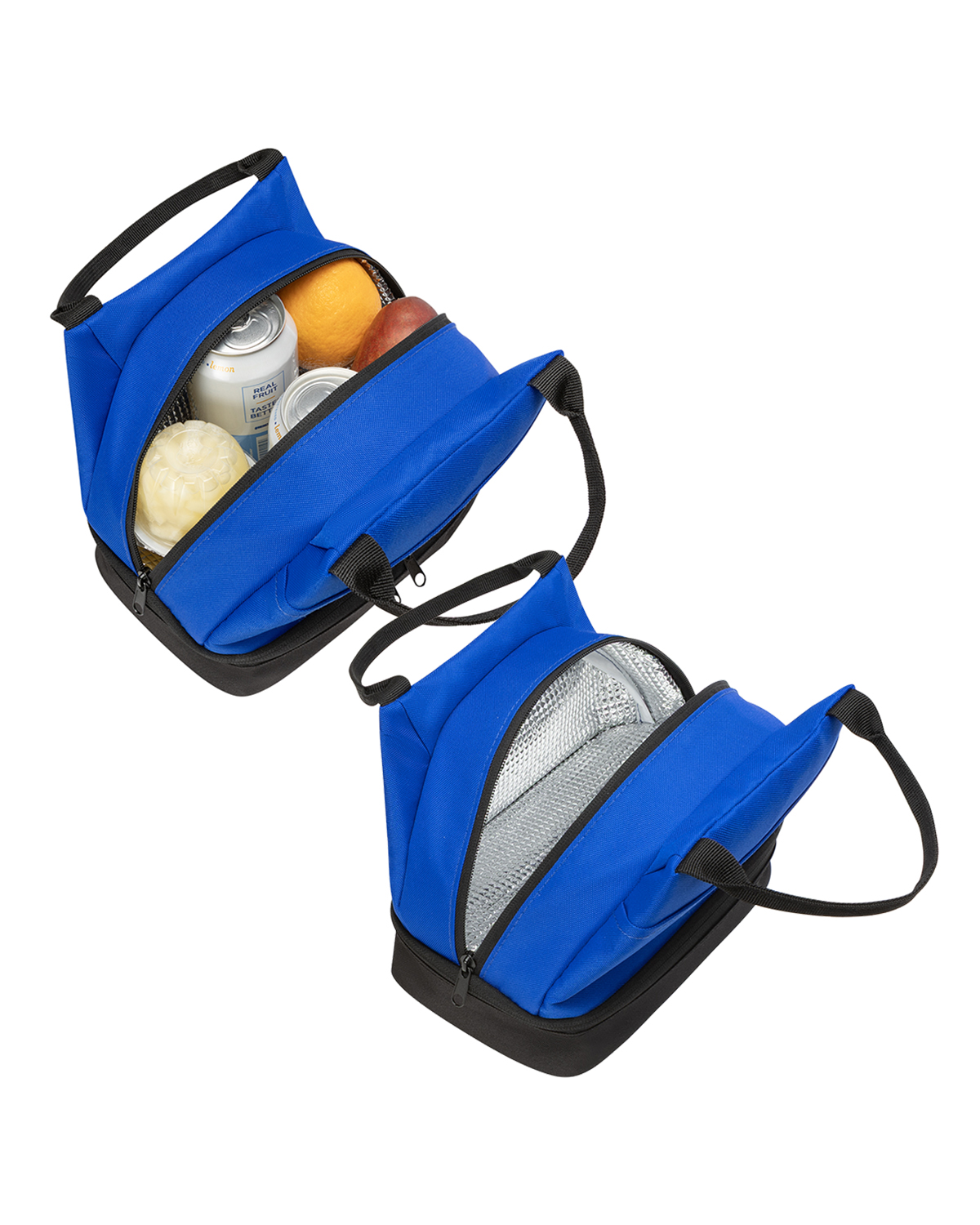 Eco Friendly Two Compartment Lunch Cooler Tote Bag 9