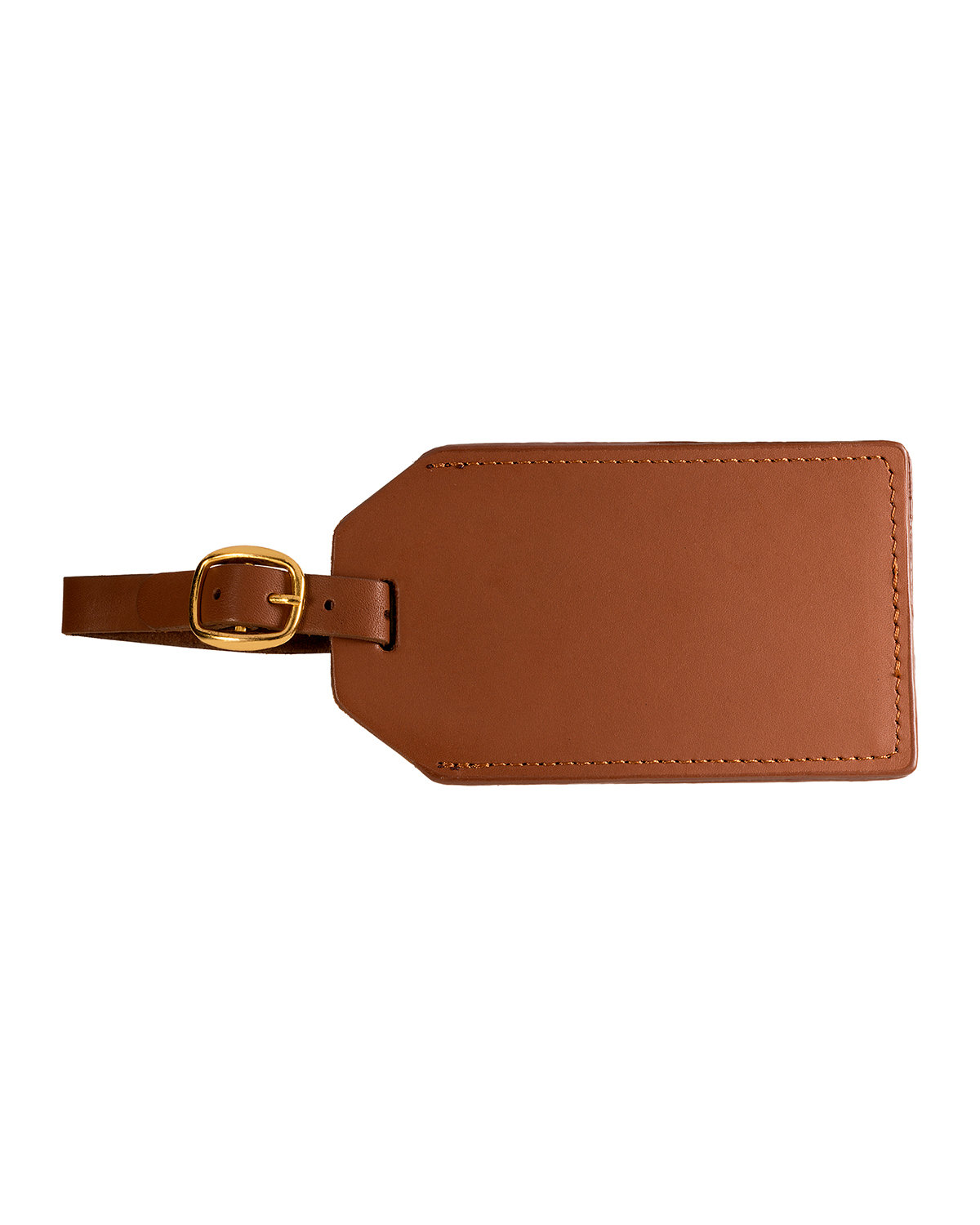 Grand Central Luggage Tag Sueded Leather 6