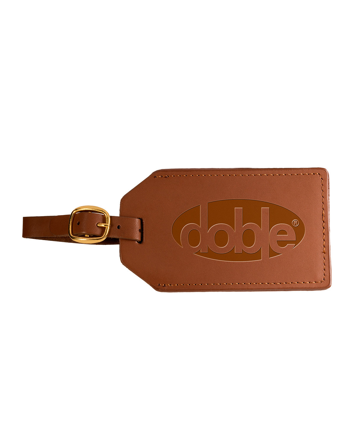 Grand Central Luggage Tag Sueded Leather 12