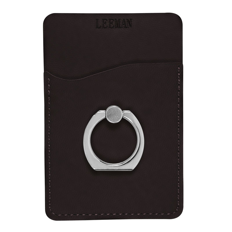 Tuscany Card Holder with Metal Ring Phone Stand 58