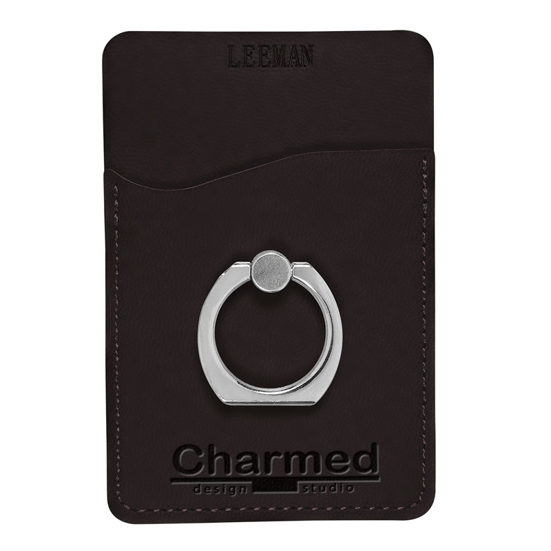 Tuscany Card Holder with Metal Ring Phone Stand 21