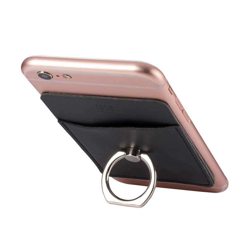 Tuscany Card Holder with Metal Ring Phone Stand 23