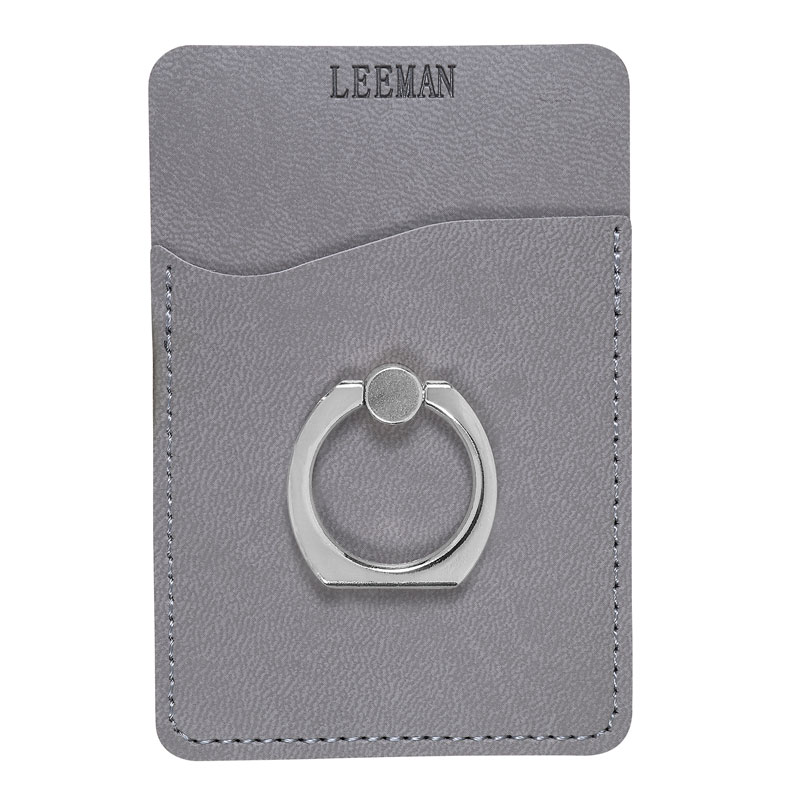 Tuscany Card Holder with Metal Ring Phone Stand 63