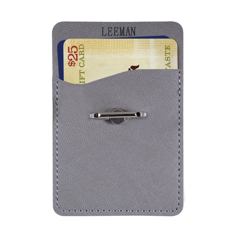Tuscany Card Holder with Metal Ring Phone Stand 42