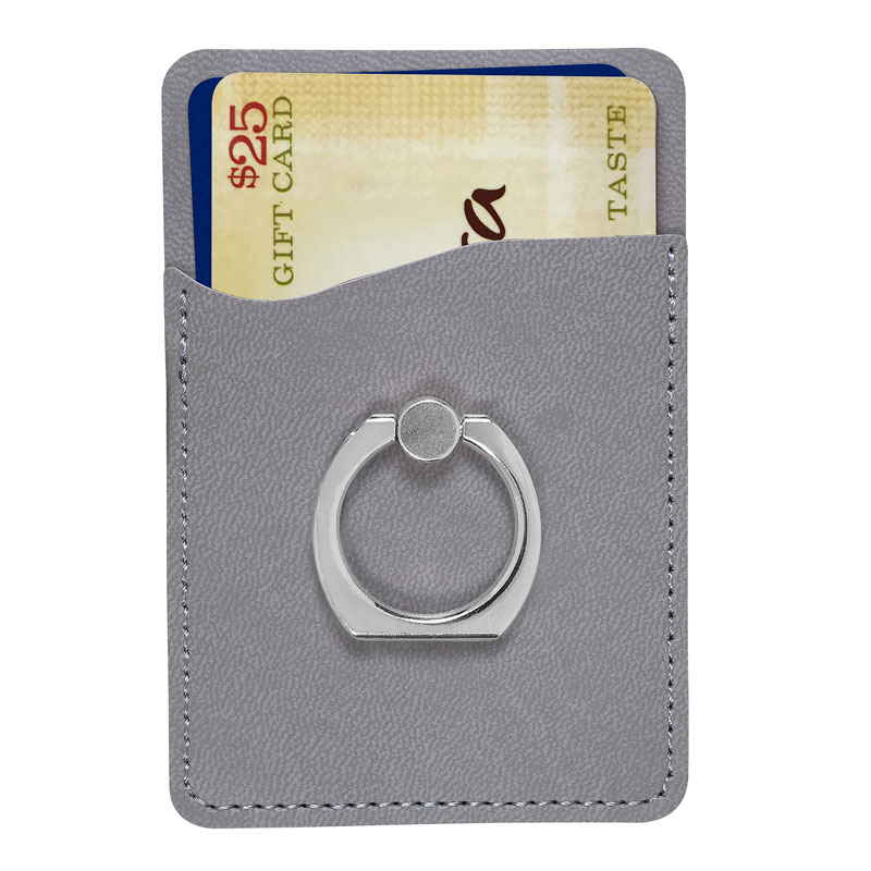 Tuscany Card Holder with Metal Ring Phone Stand 41