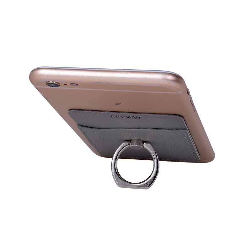 Tuscany Card Holder with Metal Ring Phone Stand 15