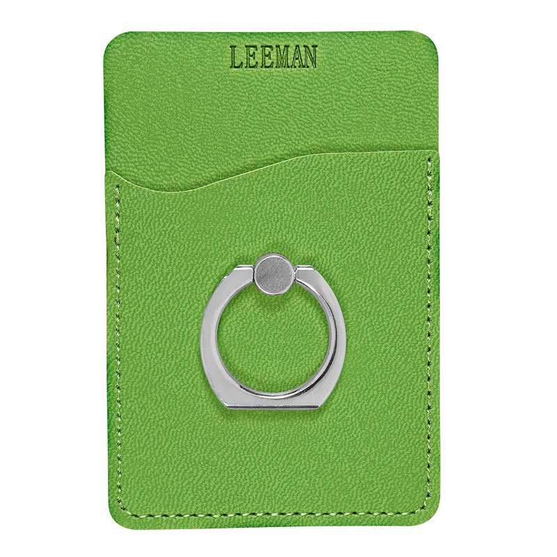 Tuscany Card Holder with Metal Ring Phone Stand 60