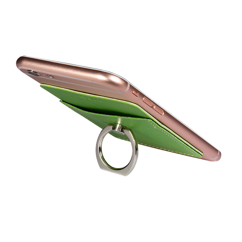 Tuscany Card Holder with Metal Ring Phone Stand 62
