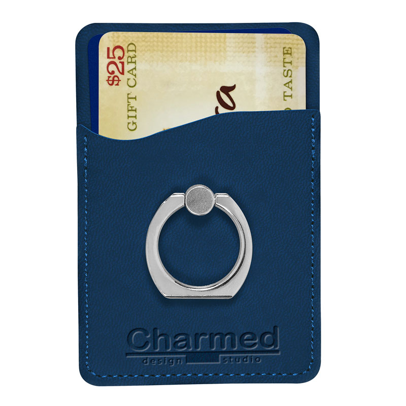 Tuscany Card Holder with Metal Ring Phone Stand 59