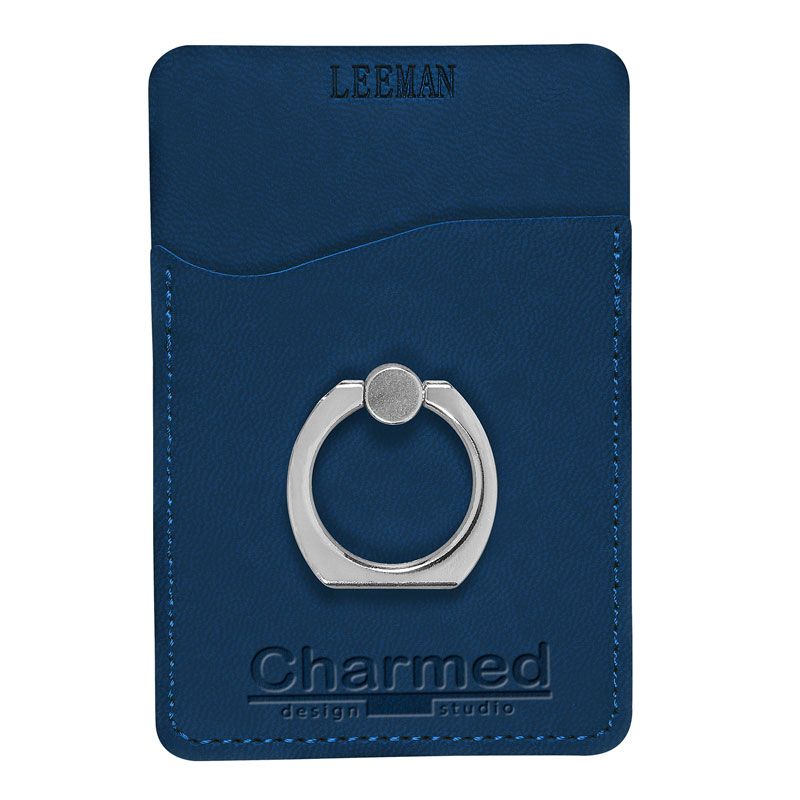 Tuscany Card Holder with Metal Ring Phone Stand 39