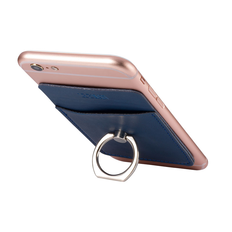 Tuscany Card Holder with Metal Ring Phone Stand 40