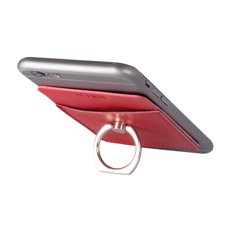 Tuscany Card Holder with Metal Ring Phone Stand 16