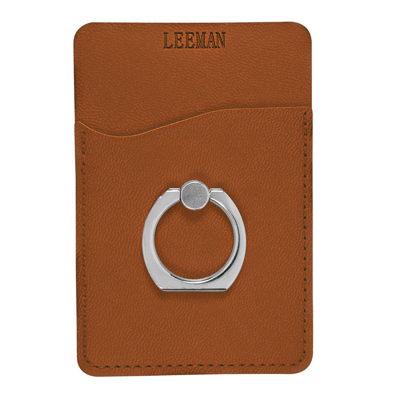 Tuscany Card Holder with Metal Ring Phone Stand 20