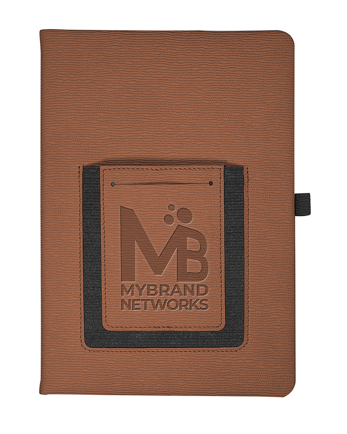 Roma Journal Notebook With Phone Pocket 5.625" X 8.25" 15