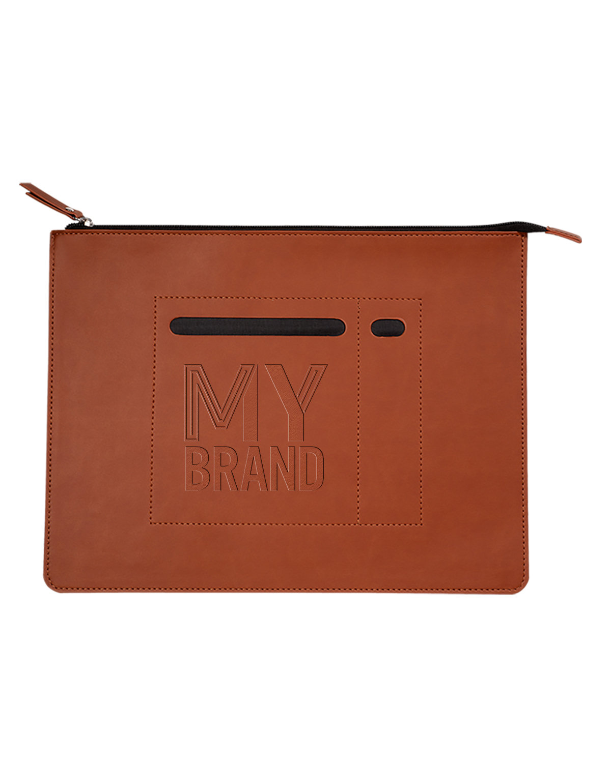 Italian Thermo PU Zip File Folder 2