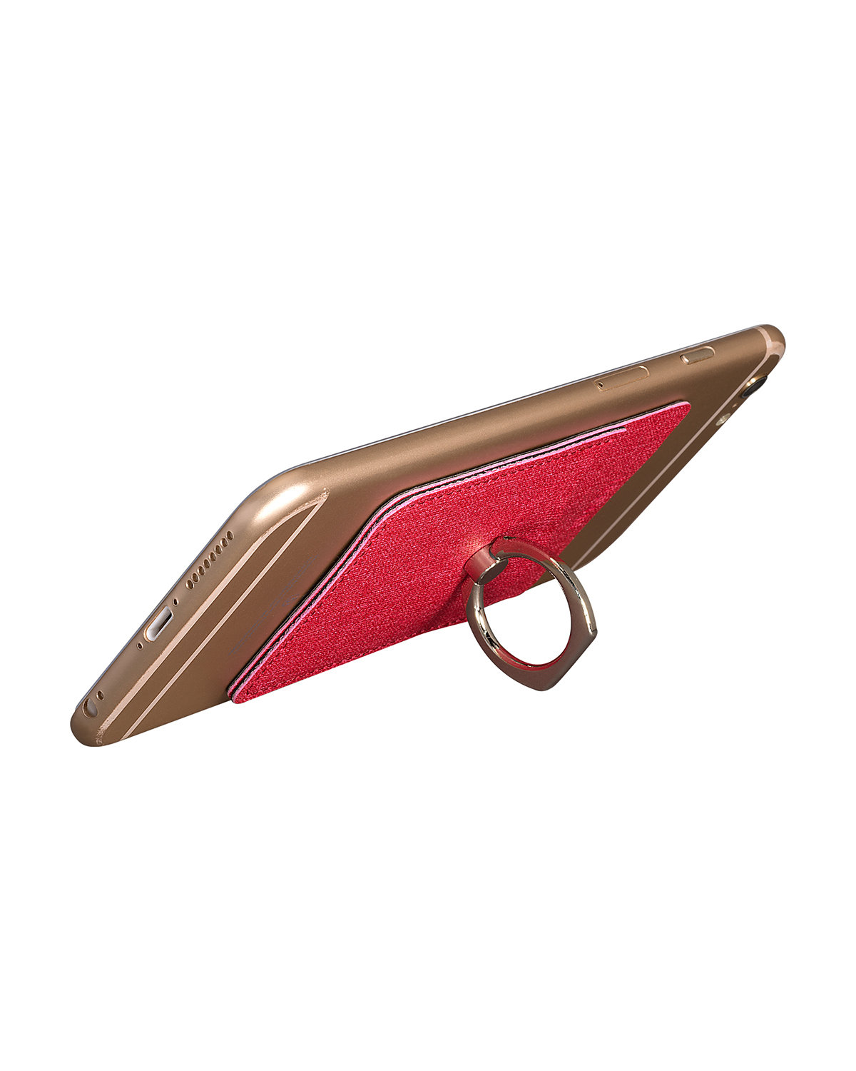 RFID Phone Pocket With Metal Ring Phone Stand 25