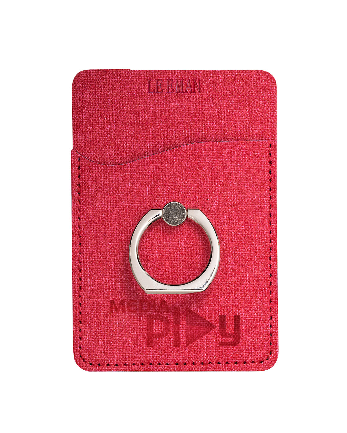RFID Phone Pocket With Metal Ring Phone Stand 13