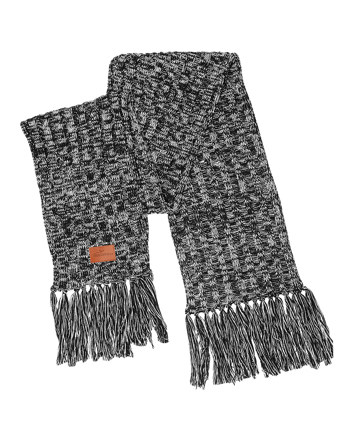 Heathered Knit Scarf 3