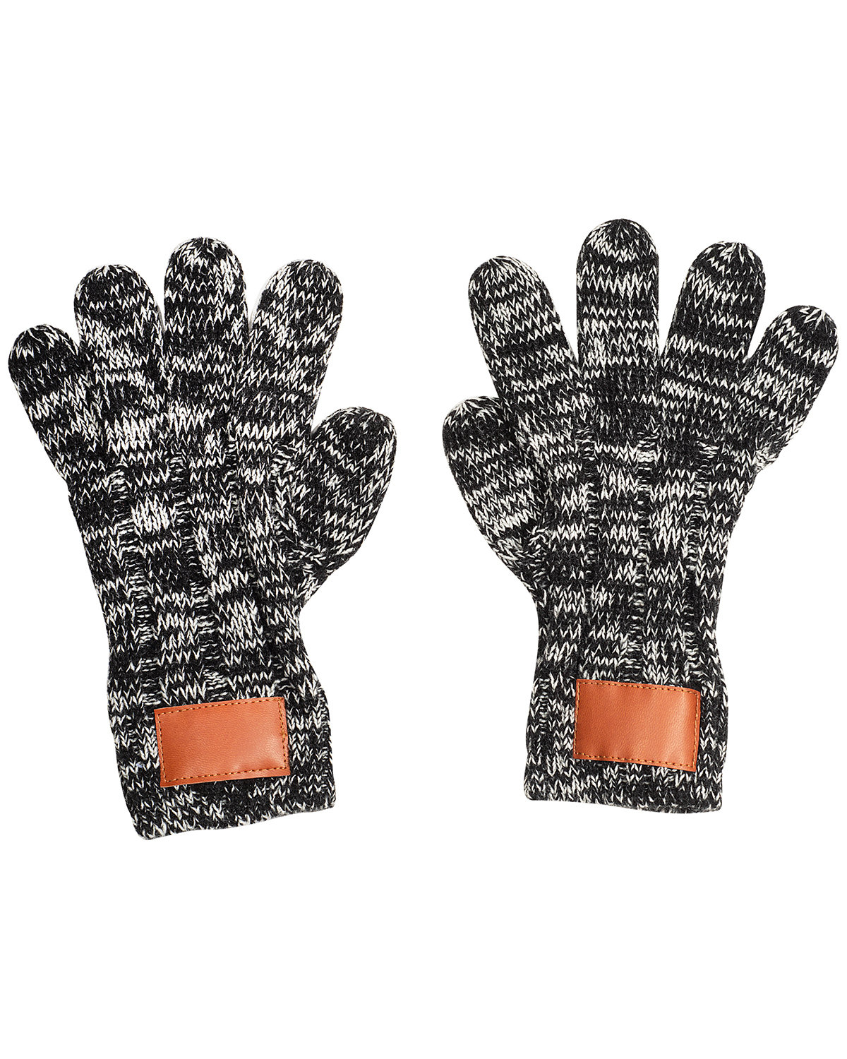Heathered Knit Gloves 2