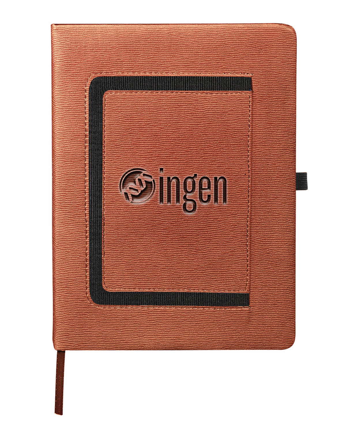 Roma Journal With Horizontal Phone Pocket 7.5" X 9.875"