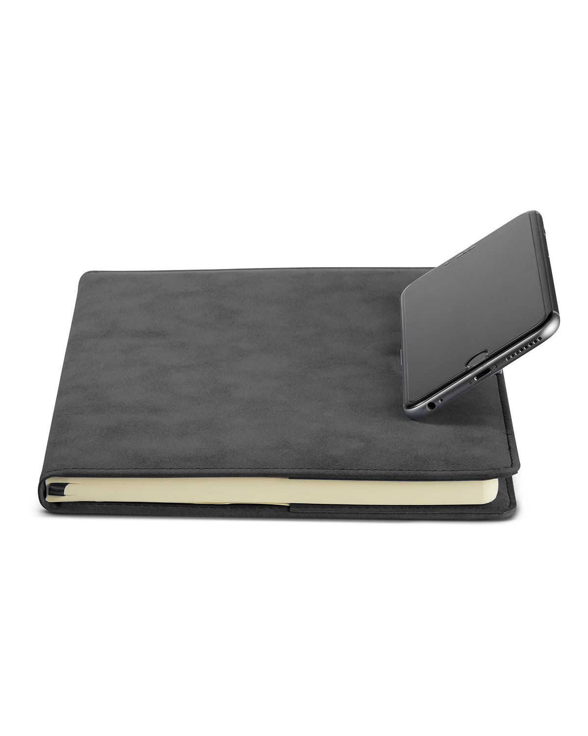 Nuba Cover With Phone Stand Refillable Journal 6.3" X 8.39" 1