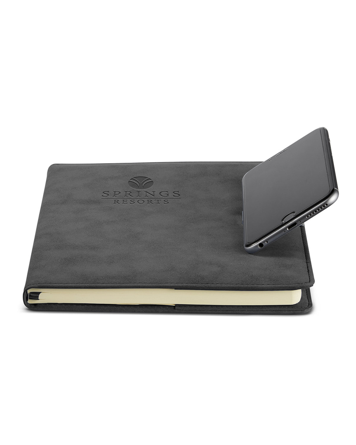 Nuba Cover With Phone Stand Refillable Journal 6.3" X 8.39" 19