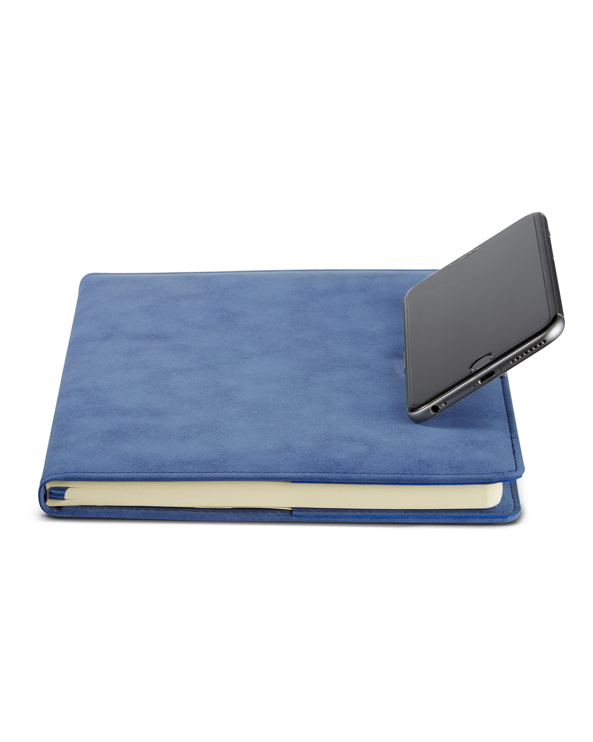 Nuba Cover With Phone Stand Refillable Journal 6.3" X 8.39" 13