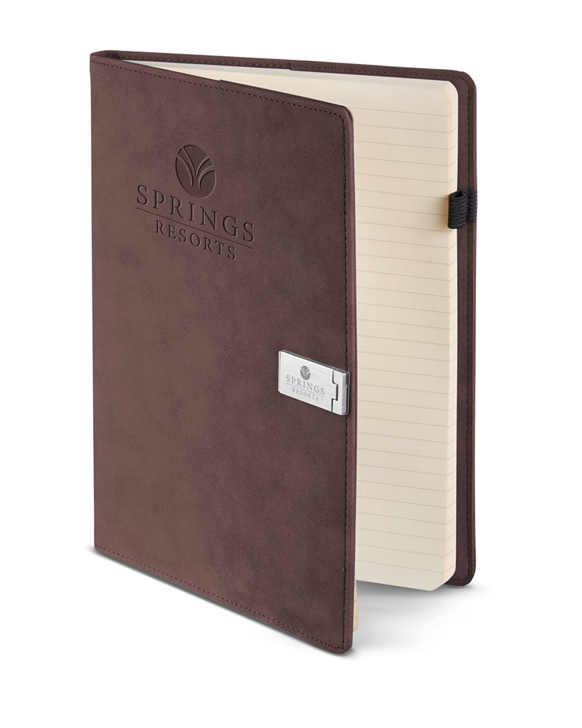 Nuba Cover With Phone Stand Refillable Journal 6.3" X 8.39" 20